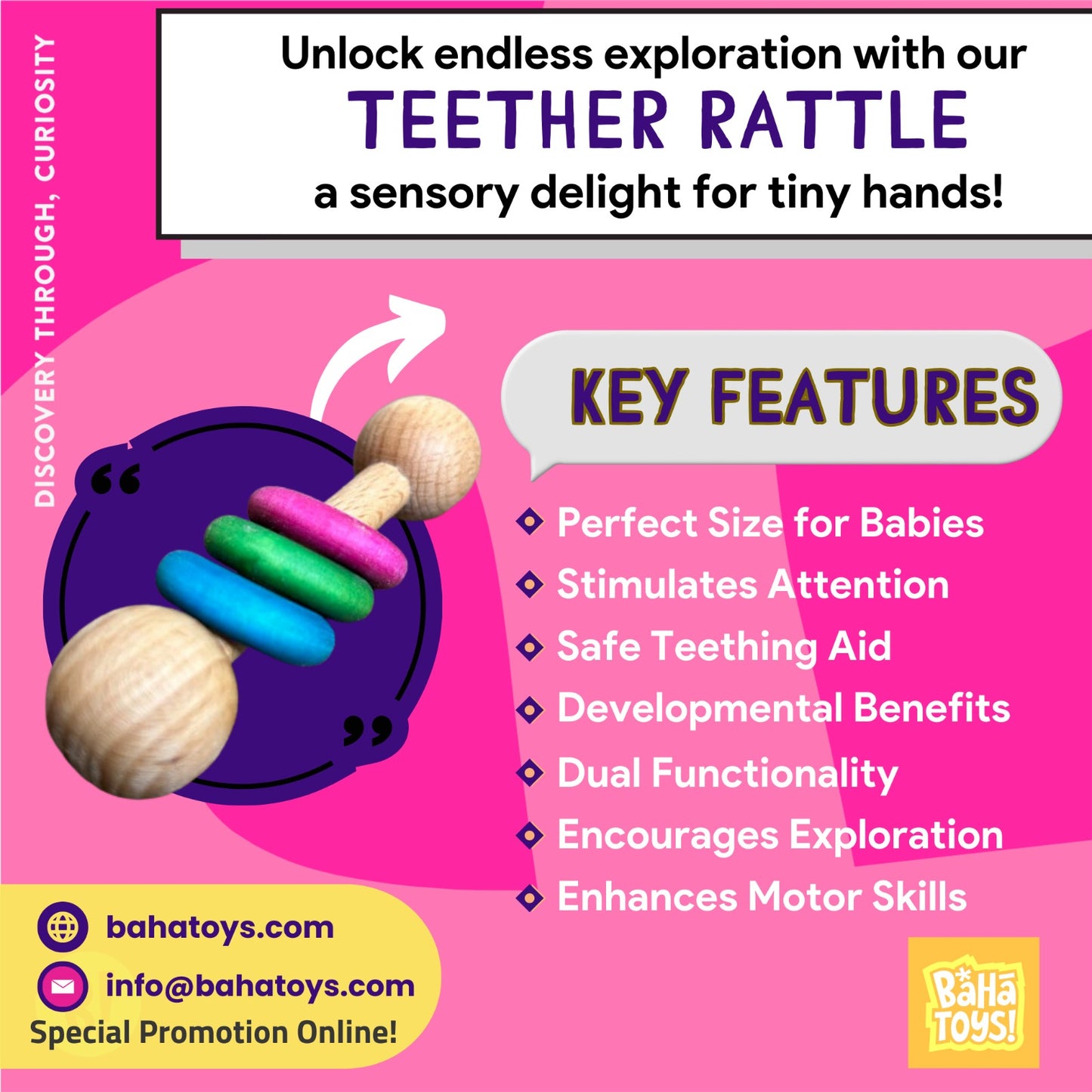 Teether Rattle