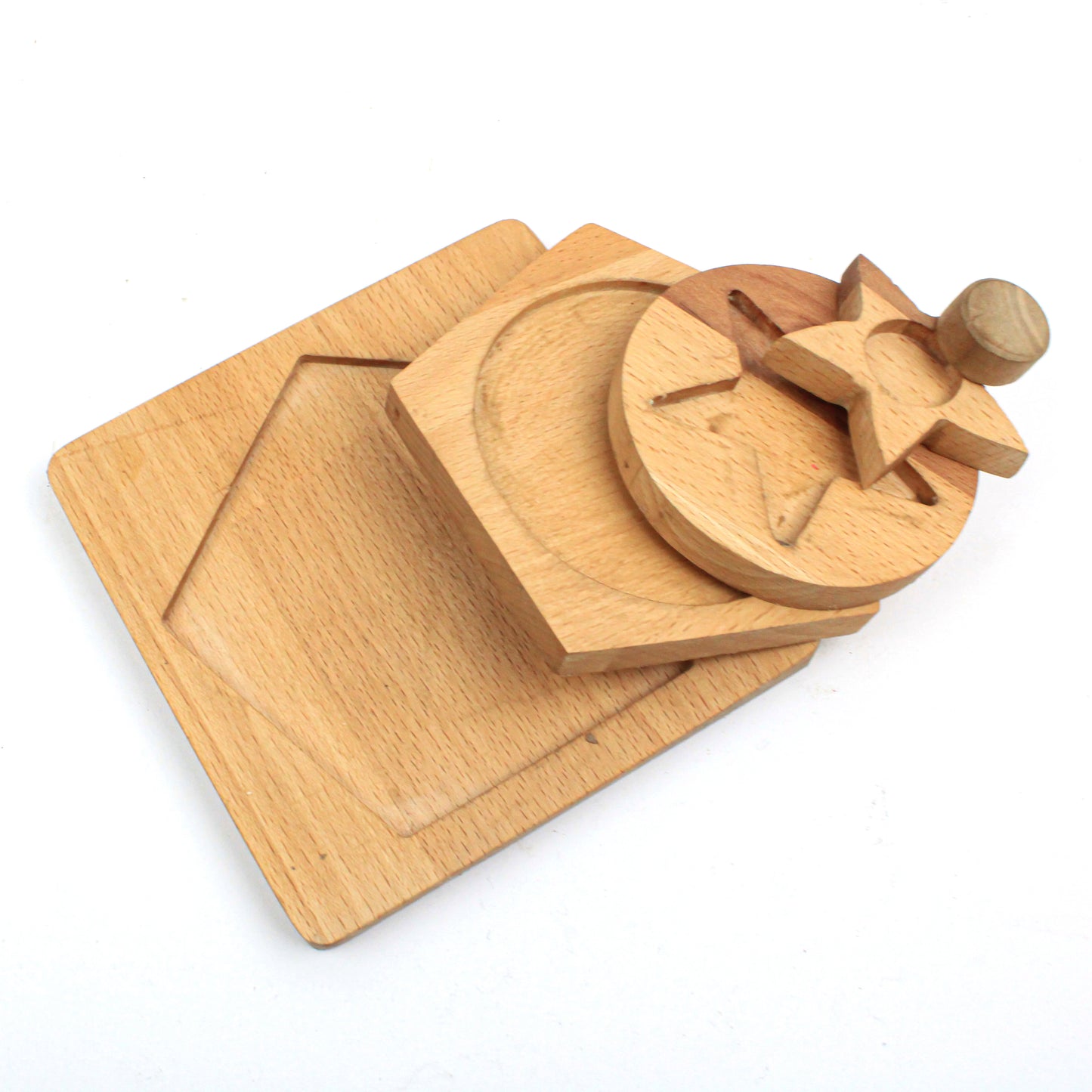 Shape Stacking Puzzle