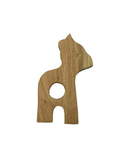 Wooden Teethers - Set of 4 - Animal Kingdom